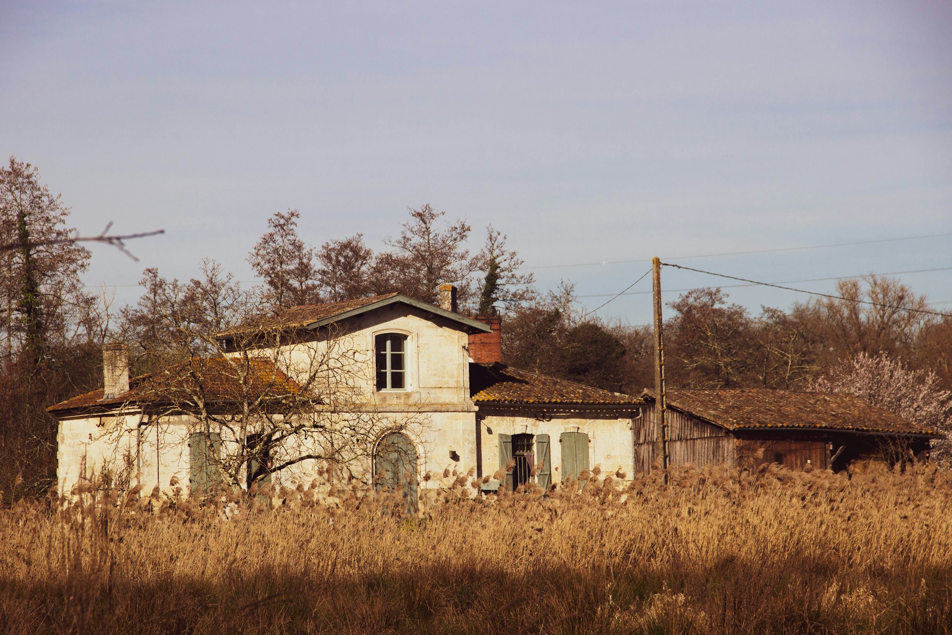 maison ancienne ayant une isolation en amiante